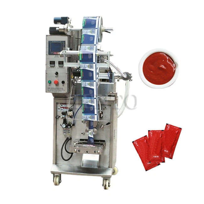 Máquina de embalagem de pasta de tomate