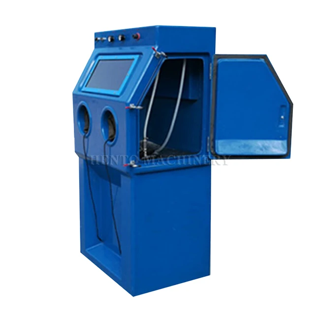 Equipamento de jateamento de areia úmido